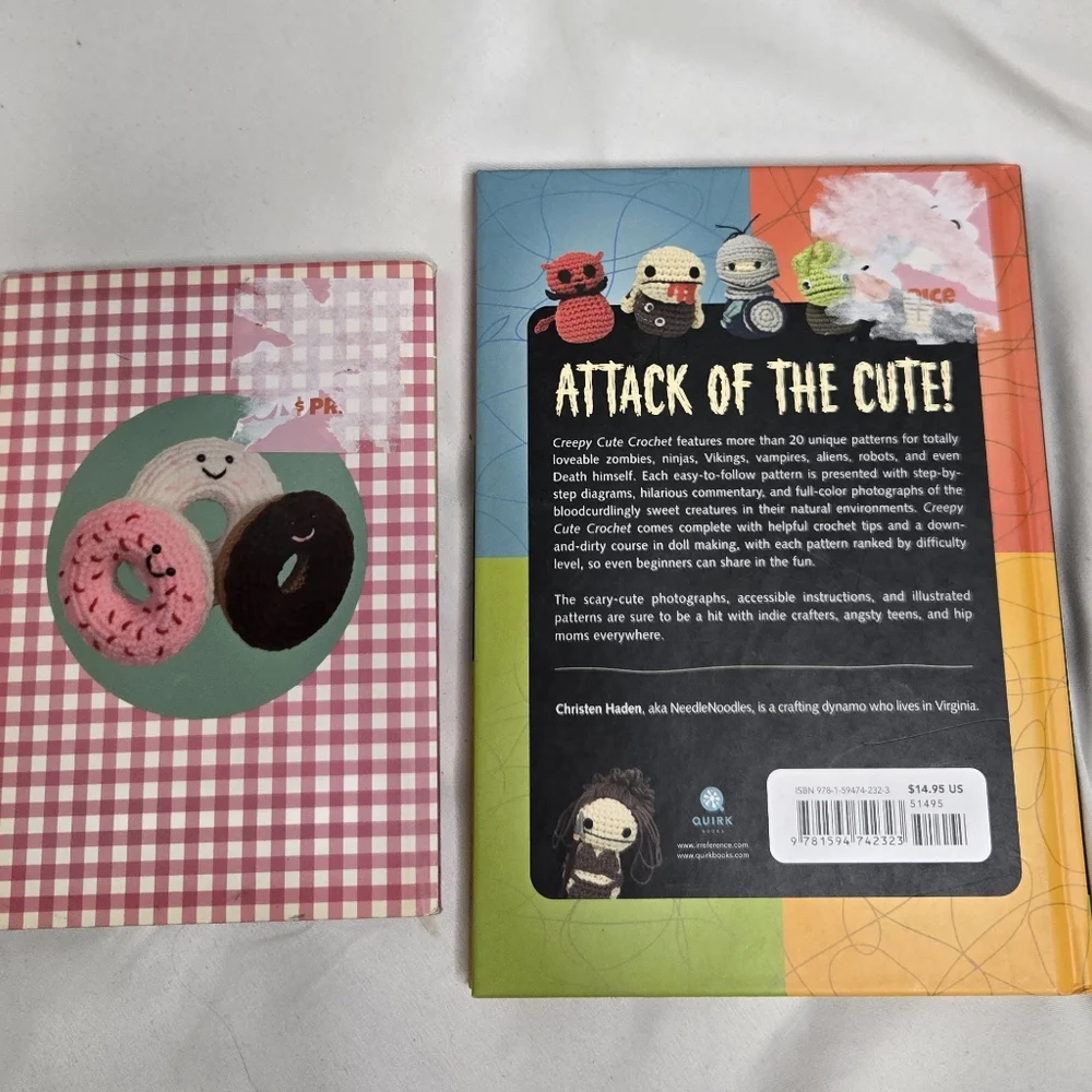 Creepy‎ Cute Crochet and Yummy Crochet kawaii craft books